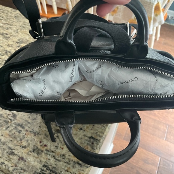 Calvin Klein mini backpack purse NWOT - Picture 3 of 6